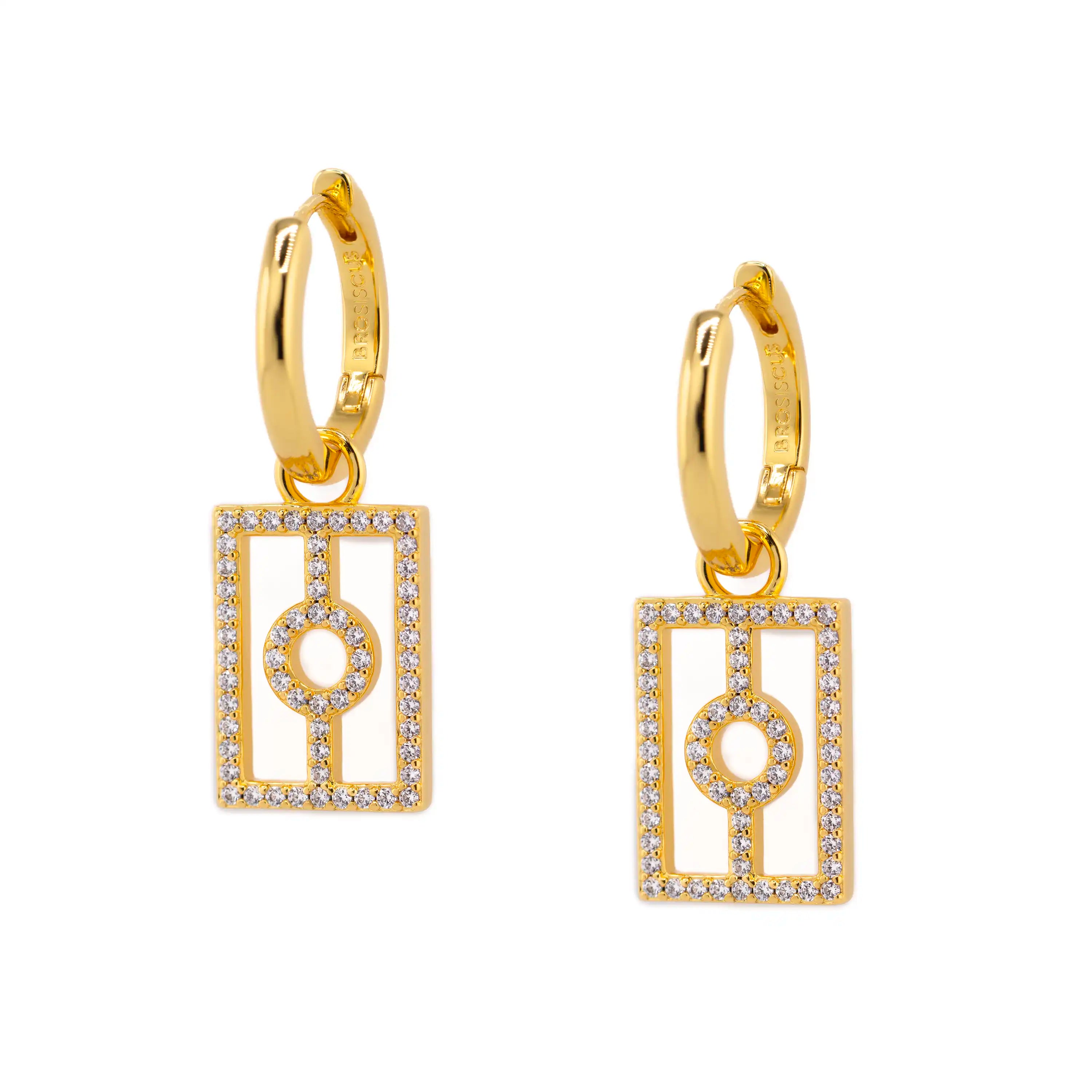 Aboriginal Flag Earrings