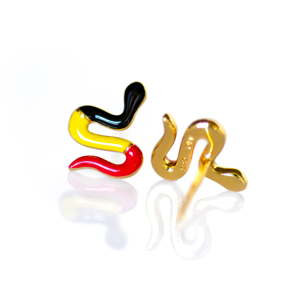 RYB Snake Studs