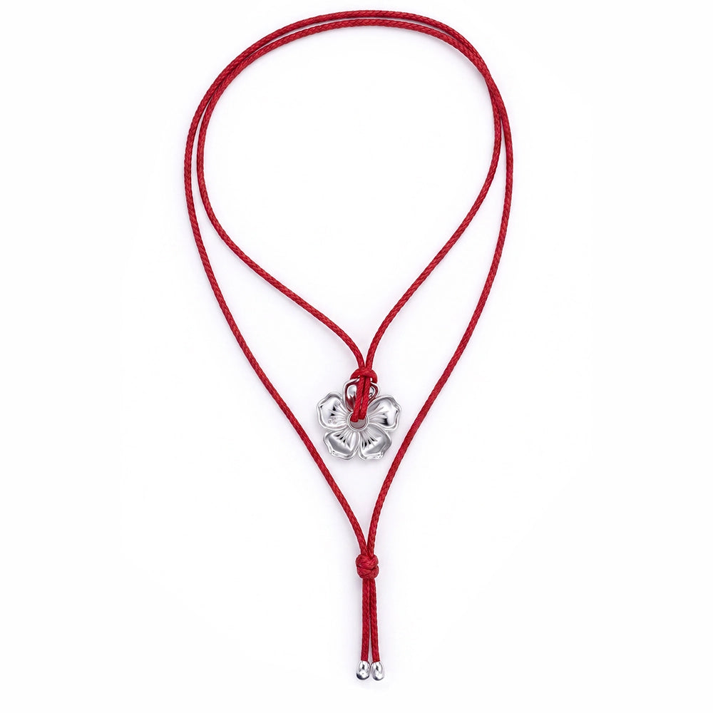 Hibiscus Bow Necklace