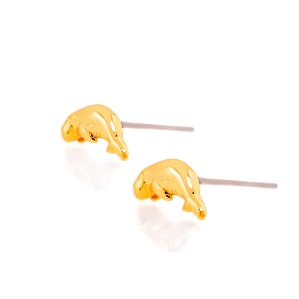 Petite Dugong Earrings