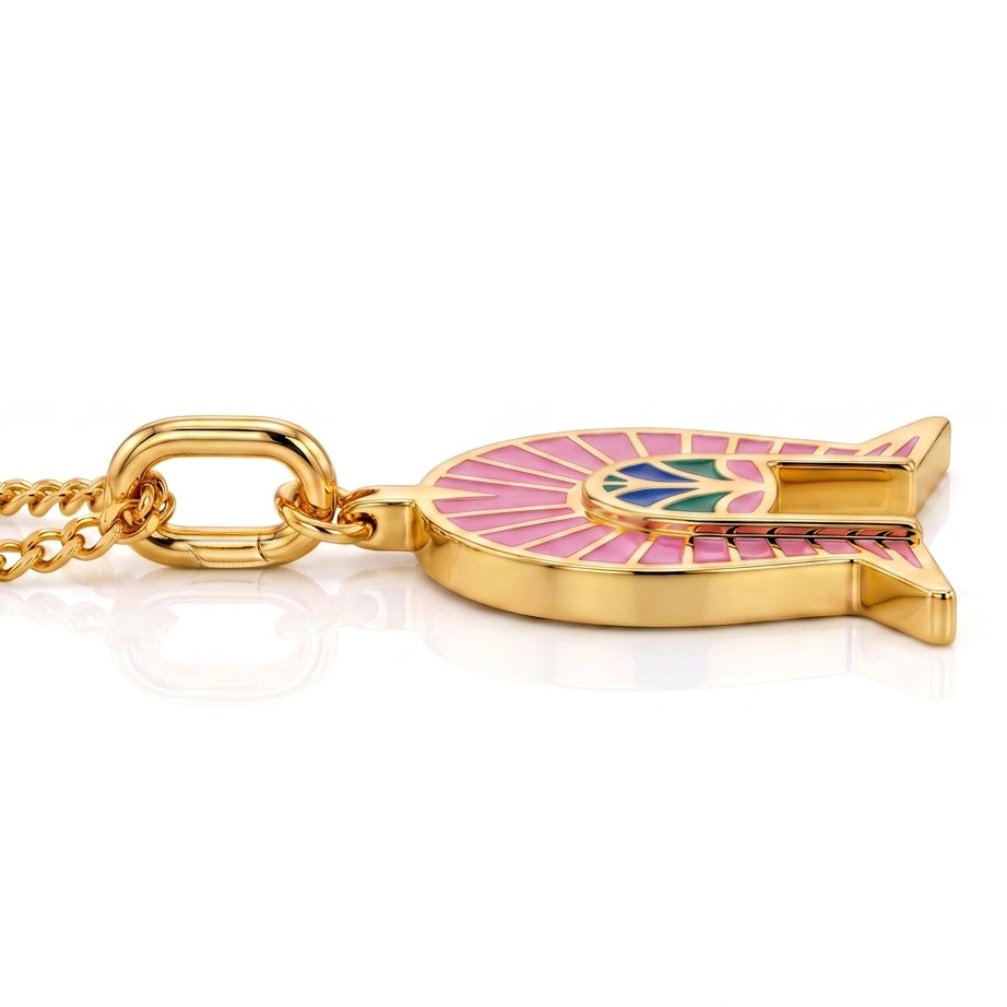 Pink Dhoeri Pendant