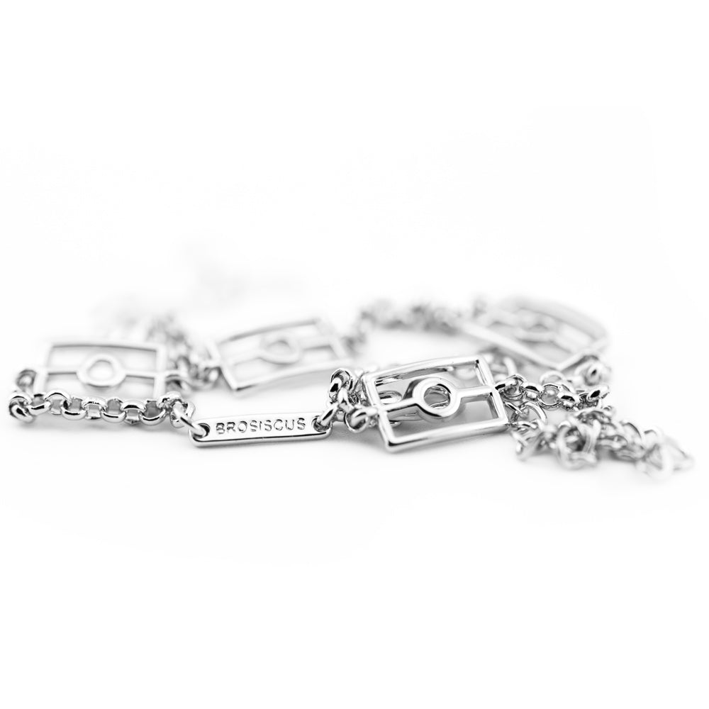 Silver Outline Bracelet