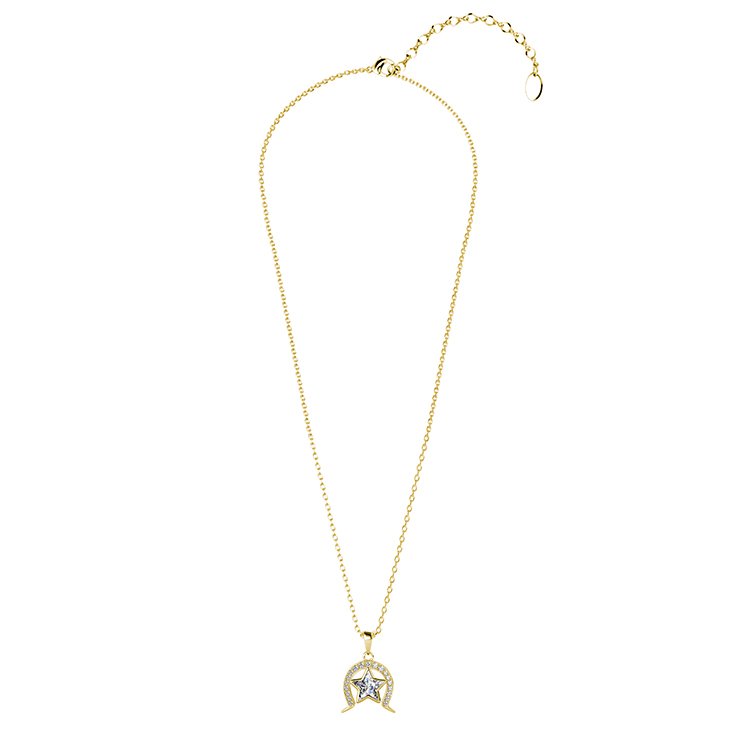 BROSISCUS-Gold-Swarovski-Crystal-Star-Dhari-Pendant