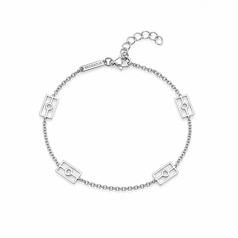 Silver Outline Bracelet