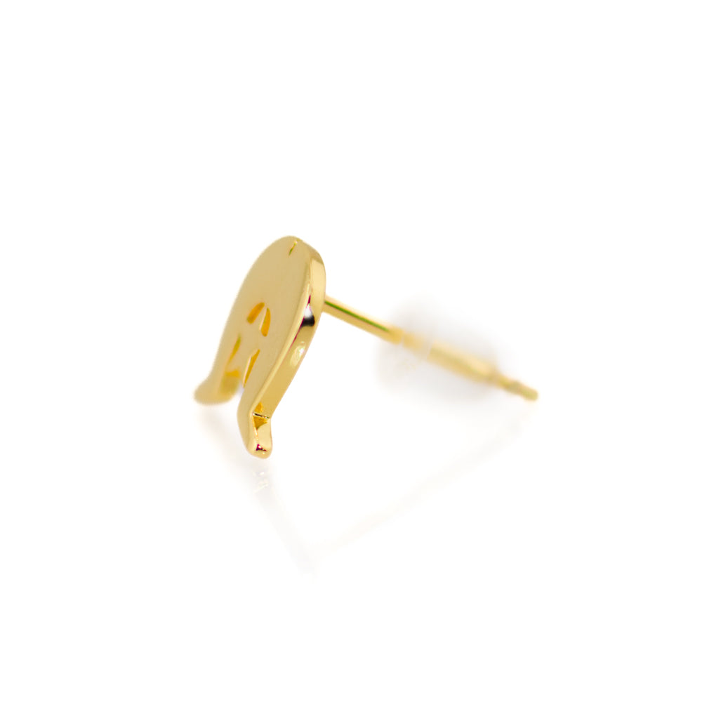 Gold Dhoeri Stud Earrings