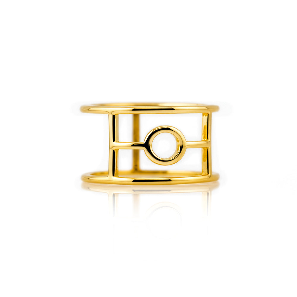 Gold Outline Ring