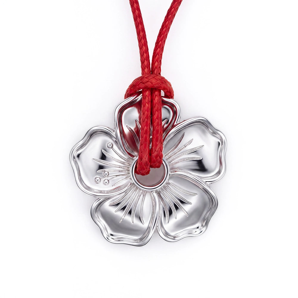 Hibiscus Bow Necklace
