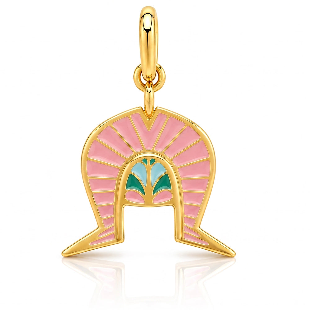 Pink Dhoeri Pendant