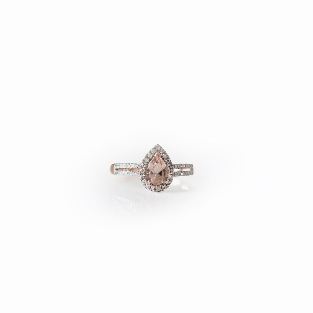 Morganite-Diamond-Ring-BROSISCUS-Jewellery-Australia