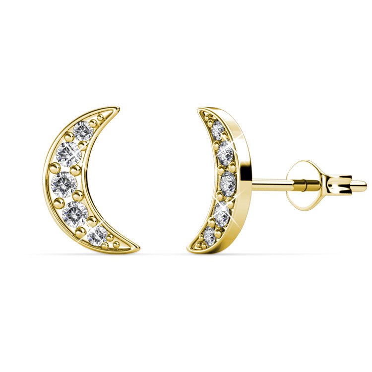 Swarovski-Crystal-Petite-Crescent-Moon-Earrings