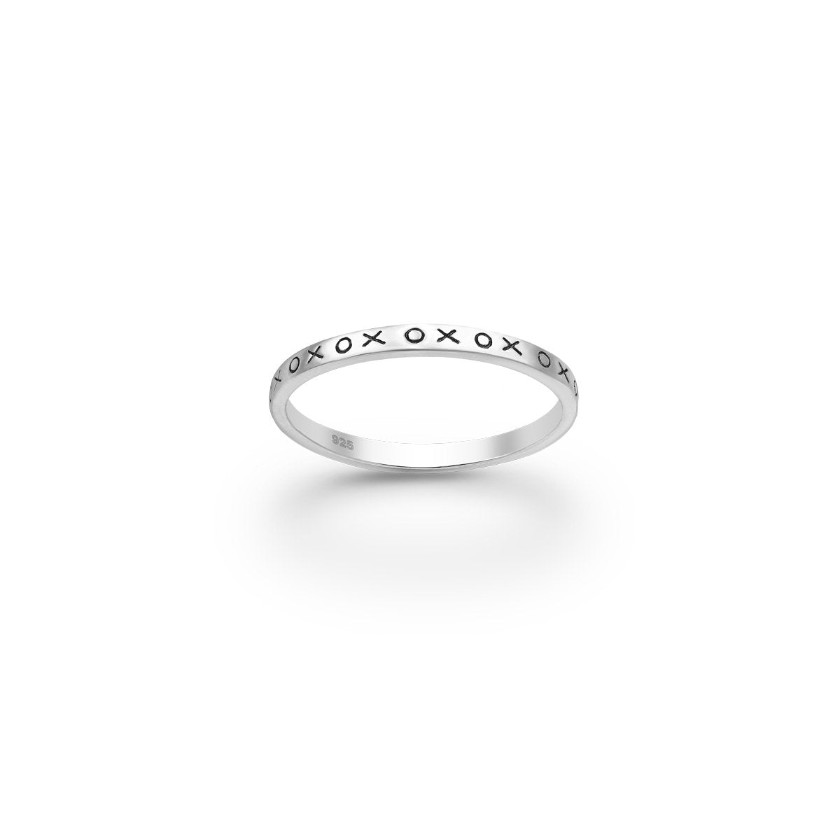 XOXO-STERLING-SILVER-RING